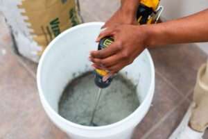 Как правильно замешивать бетон