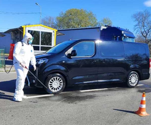 Ящур и блутанг в Европе: на границе дезинфицировали около 1,3 тыс. автомобилей