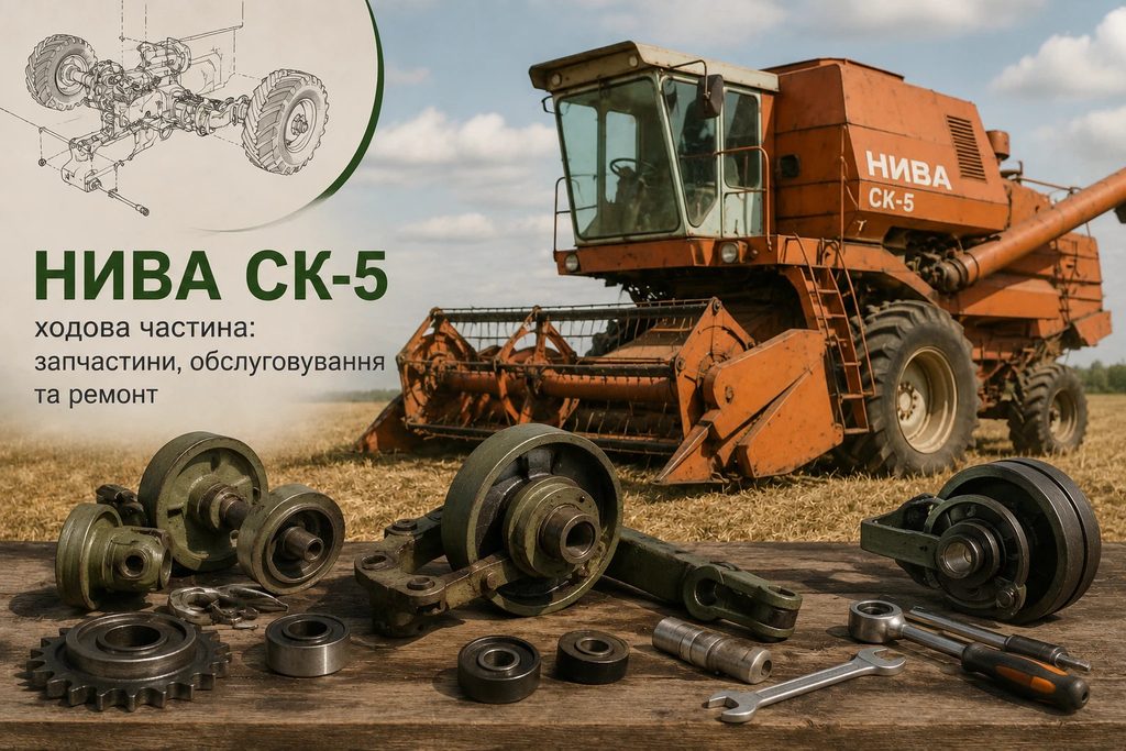 Ходова частина Нива СК-5: запчастини, обслуговування та ремонт 1 Ходова частина Нива СК-5: запчастини, обслуговування та ремонт 1